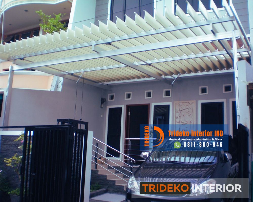 Atap Garasi Lovera Buka Tutup