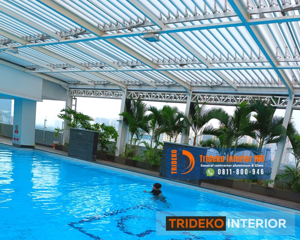 Atap Kolam Renang Lovera