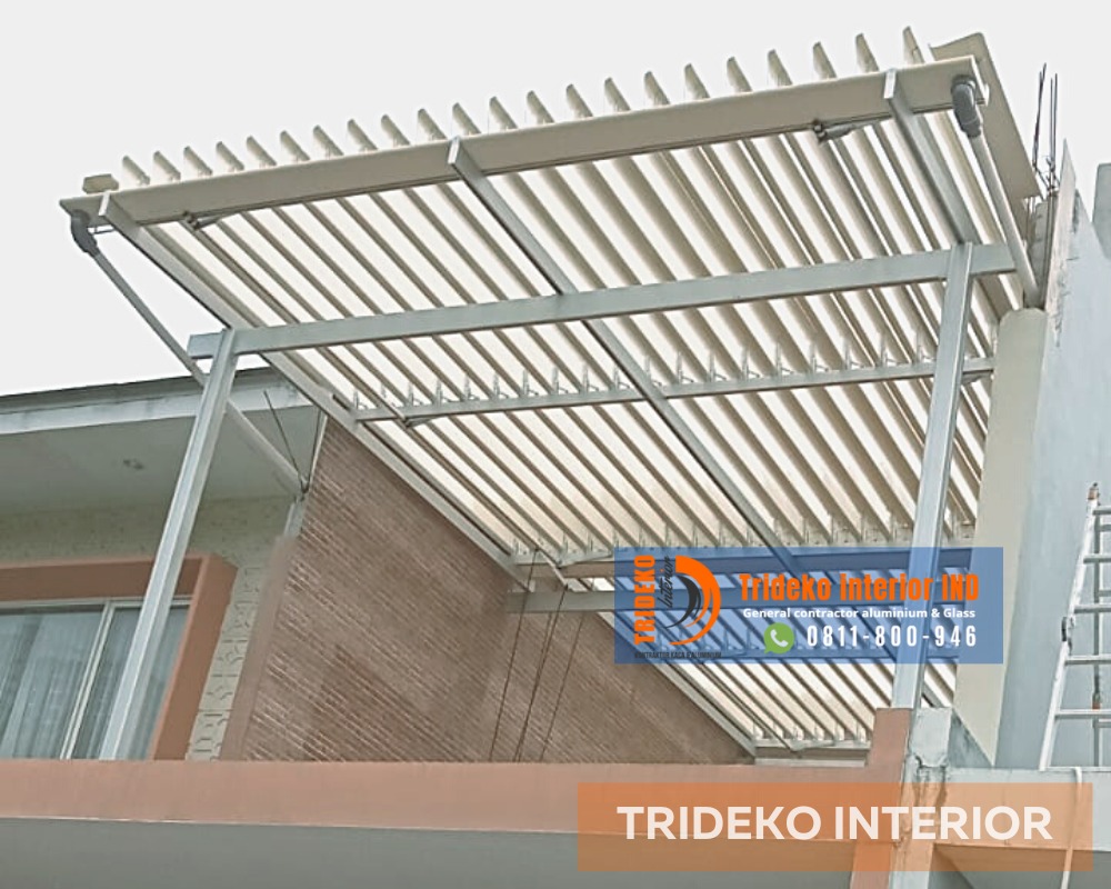 Harga Kanopi Buka Tutup Per Meter